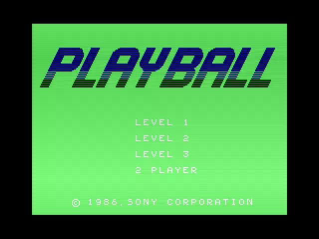 Image n° 1 - titles : Playball
